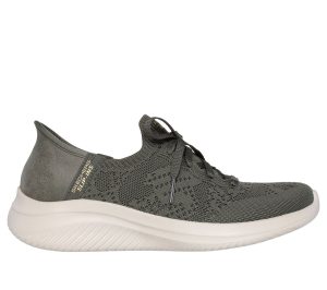 Skechers Slip-ins Martha Stewart: Ultra Flex 3.0 – Back On Track Sneaker Olijf