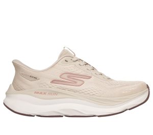 Skechers Slip-ins: Max Run Sneaker Natuurlijk