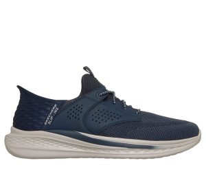 Skechers Slip-ins Relaxed Fit: Slade – Caster Sneaker Marine