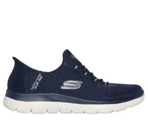 Skechers Slip-ins: Summits – Classy Night Sneaker Marine/Zilver
