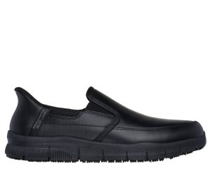 Skechers Slip-ins Work: Nampa – Broxtin Sneaker Zwart