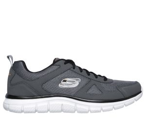 Skechers Track Sneaker Houtskool/Zwart
