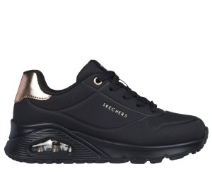 Skechers UNO Gen1 – Shimmer Away Sneaker Zwart