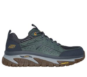 Skechers Waterproof: Arch Fit Road Walker – Vernal Sneaker Groen