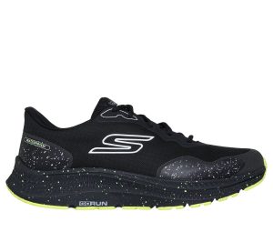 Skechers Waterproof: GO RUN Consistent 2.0 – Piedmont Sneaker Zwart/Limoen