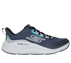 Skechers Waterproof: Max Run – Vorteza Sneaker Houtskool/Zwart