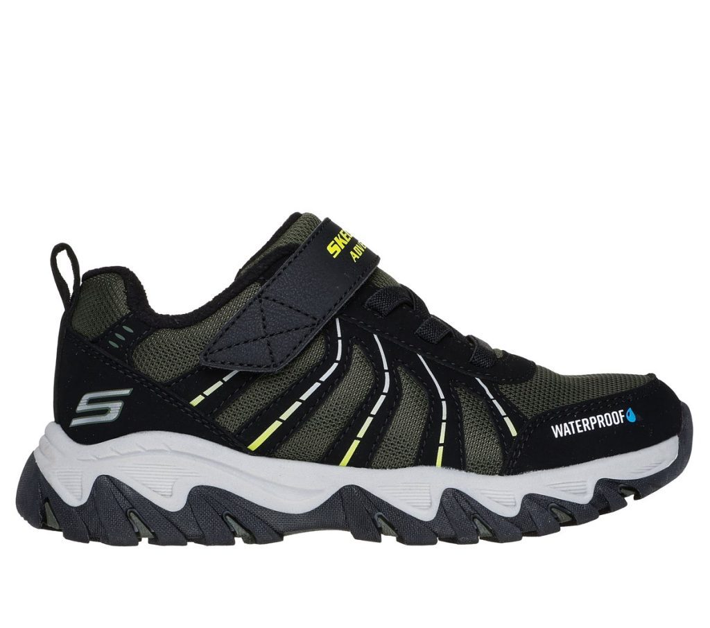 skechers-waterproof 406411L_BKGR