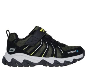 Skechers Waterproof: Rugged Ranger – Hydro Explorer Sneaker Zwart/Groente