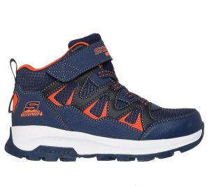 Skechers Waterproof: Storm Blazer – Drizzle Squad Sneaker Marine/Oranje