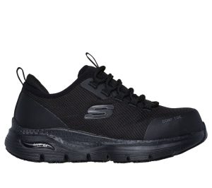 Skechers Work Slip-Resistant: Arch Fit – Ebinal Sneaker Zwart