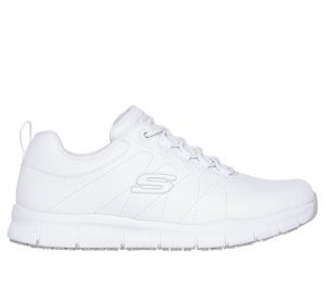Skechers Work Slip-Resistant: Nampa – Beja Sneaker Wit