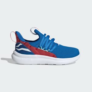 Adidas Lite Racer Adapt 7.0 GS “Marvel Captain America Bright Royal Cloud White Pure Ruby” (JQ6688)