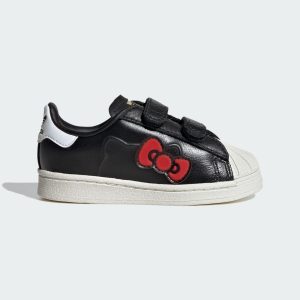 adidas Superstar Comfort Closure Hello Kitty Core Black Cloud White Red (IG6997)
