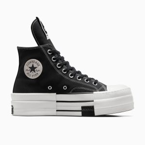 Converse DRKSHDW Chuck Taylor All Star DBL DRKSTAR Hi Rick Owens DRKSTAR Black (A04954C)
