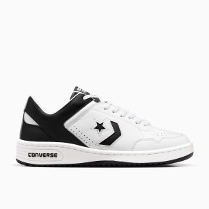 Converse Weapon Leather Ox “White Black” (A10203C)