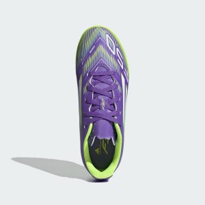 adidas F50 Club TF Purple Rush Cloud White Lucid Lemon (JI0039)