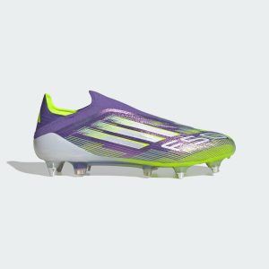 adidas F50 Elite Laceless SG Purple Rush Cloud White Lucid Lemon (JH7642)