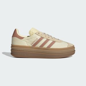 Adidas GAZELLE BOLD SCHOENEN Warm Vanilla / Clay Strata / Cream White (KI7224)