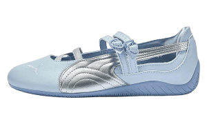 Puma Speedcat Ballet Womens “The Powerpuff Girls Silver Blue Wash” (408103-01)