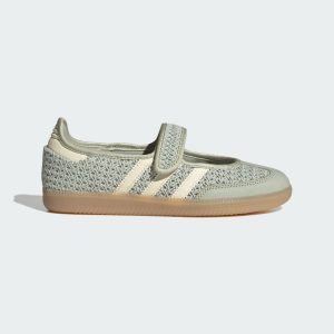 Adidas SAMBA JANE SCHOENEN Halo Green / Warm Vanilla / Gold Metallic (LA7837)