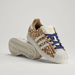 Adidas SUPERSTAR II Brown Desert / Off White / Dark Blue (KJ4642)