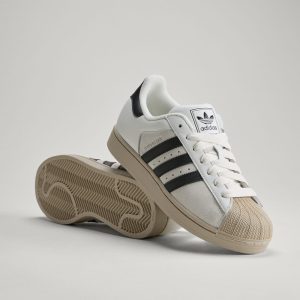 Adidas SUPERSTAR II Core White / Core Black / Khaki Three (KJ9947)