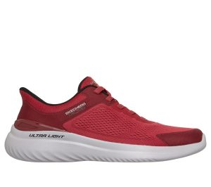 Skechers Bounder 2.0 – Torvan Sneaker Rood/Zwart