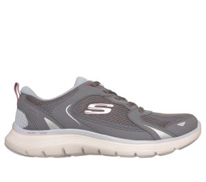 Skechers Flex Appeal 5.0 – Retro Rush Sneaker Houtskool