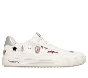 Skechers Rolling Stones: Arch Fit Arcade – Rolling Studz Sneaker Wit