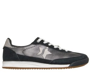 Skechers SKX 92 – Perfectly Shimmered Sneaker Zwart/Zilver