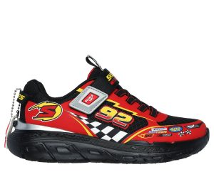 Skechers Skech Tracks Sneaker Zwart/Rood
