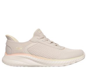 Skechers Slip-ins: BOBS Sport Squad Chaos – Ombre Paradise Sneaker Natuurlijk