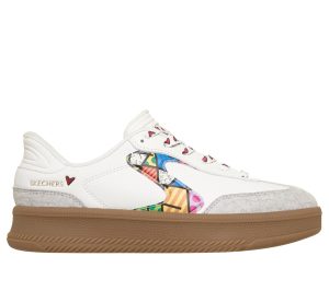 Skechers Slip-ins Britto: Hotshot HI – Britto Landscape Sneaker Wit