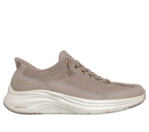Skechers Slip-ins: Contour Foam – Cozy Fit Golden Hour Sneaker Taupe
