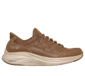 Skechers Slip-ins: Contour Foam – Cozy Fit Natural Ease Sneaker Kastanje