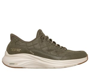 Skechers Slip-ins: Contour Foam – Cozy Fit Natural Ease Sneaker Olijf