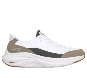 Skechers Slip-ins: Contour Foam – Cozy Fit Sneaker Wit/Taupe