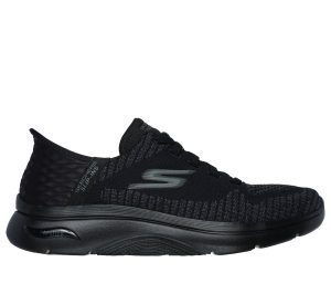 Skechers Slip-ins: GO WALK Arch Fit 2.0 – Grand Sneaker Zwart