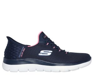 Skechers Slip-ins: Summits – Diamond Dream Sneaker Marine/Roze