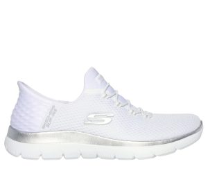 Skechers Slip-ins: Summits – Diamond Dream Sneaker Wit/Zilver