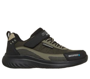 Skechers Waterproof: Bounder 2.0 – Aqua Pace Sneaker Zwart/Olijf