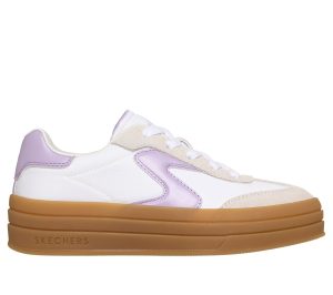 Skechers Zinger Lift – Homecoming Star Sneaker Wit/Lavendel