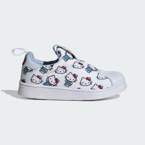 adidas Superstar 360 Hello Kitty Cloud White Halo Blue Glow Blue (IF7020)