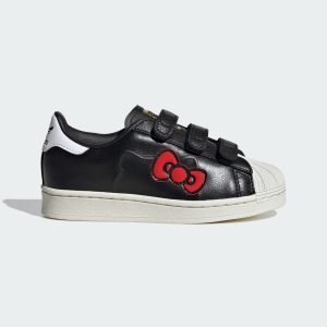adidas Superstar Comfort Closure Hello Kitty Core Black Cloud White Red (IG6996)
