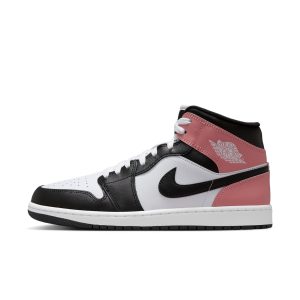 Jordan 1 Mid “White Rust Pink Black” (DQ8426-100)