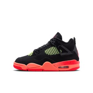 Air Jordan 4 Retro GS “Black Infrared Barely Volt” (II1271-001)
