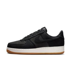 Nike Air Force 1 Low ’07 LV8 “Black Canvas” (IR0951-002)