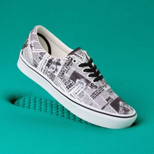 Vans Harry Potter x ComfyCush Era ‘Newspaper’ White/Black (VN0A3WM9V9T)