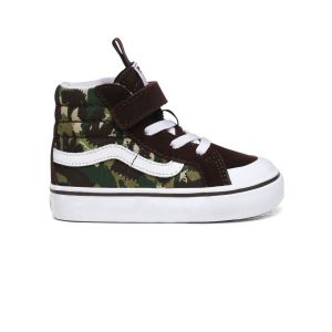 VANS Animal Camo Sk8-hi Reissue 138 V Peuterschoenen  (Groen)