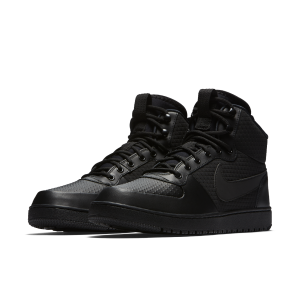 Nike Court Borough Mid Winter ‘Triple Black’ Black/Black-Black (AA0547-002)